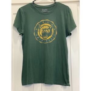 Champion Baylor University green short sleeve tee Large